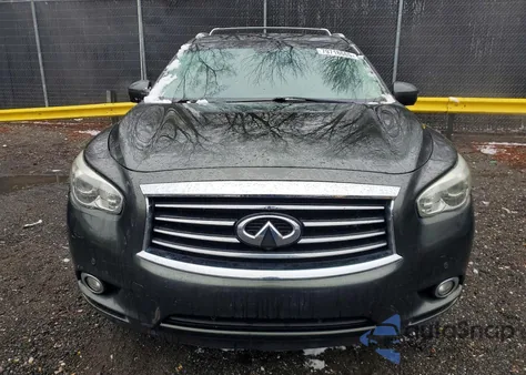 2013 Infiniti Jx35 Base z USA, uszkodzony, nr VIN 5N1AL0MMXDC324517